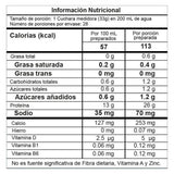 Detalle de información nutricional de Best Protein en tarro de 2 libras, incluye 26g de proteína por porción, vitaminas y minerales esenciales para el rendimiento deportivo.