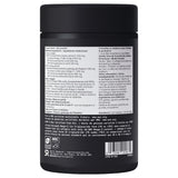 Parte trasera del envase del Omega-3 Fish Oil de Sports Research, detallando los ingredientes, modo de uso, advertencias y certificaciones del producto.