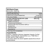 Lipo-6 black hers ultra concentrado, 60 capsulas